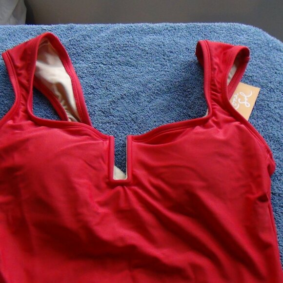 Kona Sol Women's One Piece Swimsuit Tummy Control U-Wire Low Back S,M,L,XL - Picture 6 of 16